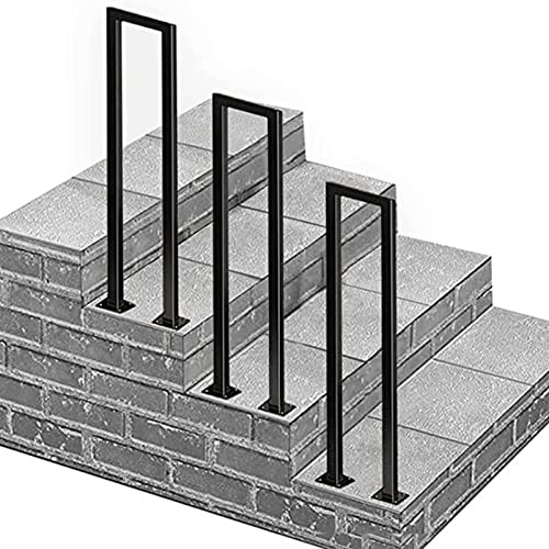 Hand Rails For Outside Steps - Stair Handrail Railing Picket for Outdoor Steps, Garden Terrace, Decking Ground, Concrete Wooden Steps