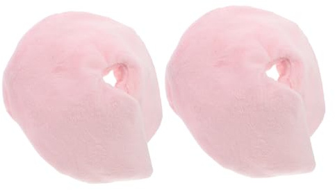 1 Paar Kühlgelkissen für Frauen Rosa, Wiederverwendbar | Therapiepads für Stillende, Gel, Pvc und Stoff, 2 Stück zur Brustpflege