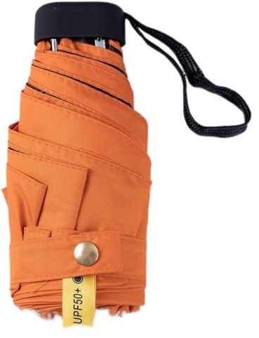 Ombrello portatile, ombrellone, ombrellone da spiaggia, ombrelli pieghevoli, ombrello pieghevole antivento 6 costole, ombrello protezione UV - Piccolo: compatto, leggero, resistente, mini, pieghevole