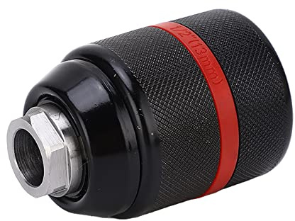 Portabrocas sin Llave de 2 a 13 Mm, Portabrocas sin Llave Autoajustable 1/2-20UNF Eléctrico para Taladro Eléctrico con Destornillador de Impacto