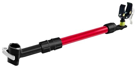 LOVIVER Asta per rimorchio per bicicletta, robusto accessorio multifunzionale, attacco in nylon, girevole a 360°, adattatore per gancio di traino per, Style a
