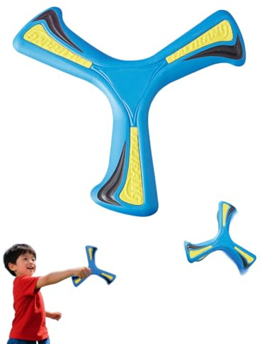 OIXEYA Bumerang, Buntes Bumerang für Kinder, Wurfspiel für Kinder Boomerang, Sicherheit Rückkehr Boomerang Sportspielzeug, Frisbee Ring für Anfänger und Junge Werfer