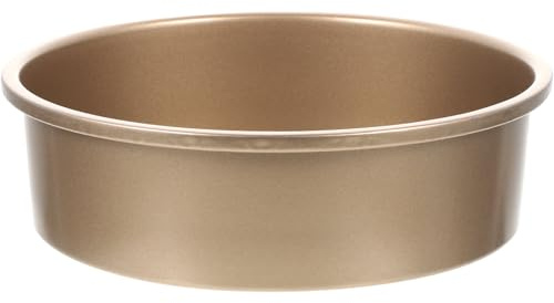 STOBAZA Stampo per Torta in Acciaio al Carbonio 20 CM, Teglia Antiaderente Bordo Rimovibile, Utensile da Forno per Cheesecake e Dolci Fatti in Casa, per Preparazioni Artigianali
