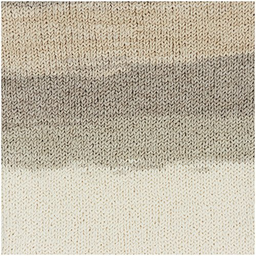 50g Rico Design zickzack - Farbe 01 natur - Das Farbverlaufsgarn mit aufregender Zickzackstruktur
