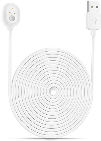 BECEMURU Ladekabel für Arlo Ultra, Arlo Ultra 2, Arlo Pro 3, Arlo Pro 4, Pro 5 mit 6m/20ft langem magnetischem Ladekabel (nicht geeignet für Arlo Pro 3 Outdoor Floodlight Camera) 1 Pack