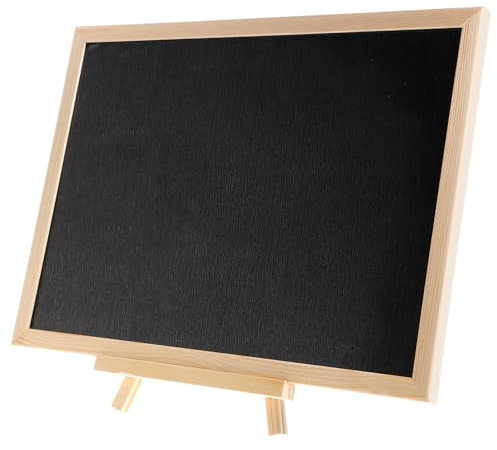 Lurrose Anschlagtafeln Für Zuhause Kleine Holz Kreidetafel Mit Standfuß Tafelschild Für Küche Wohnzimmer Party Nachrichtentafel Mehrzwecktafel Wiederverwendbar