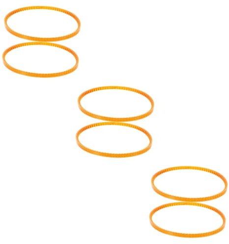 OKUMEYR 3 Juegos De Correas De Repuesto para Máquina De Dulces De Plástico Diseño Robusto Fácil Mantenimiento 2 Unidades X 3