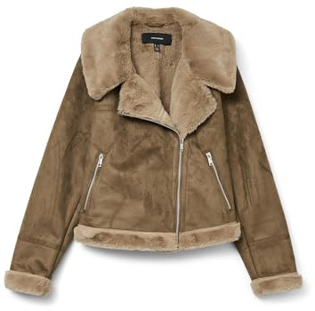 VERO MODA Vmpeggy Boo - Chaqueta Corta para Mujer, Cub, S