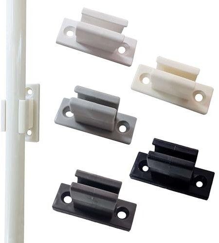 TENDEEVOLUTION Ferma Asta per Tende da Sole in Plastica Resistente, ancoraggio a Muro. Ferma Asta di Manovra Compatibile con qualsiasi Manovella per Tende da Sole, Accessorio Ricambio
