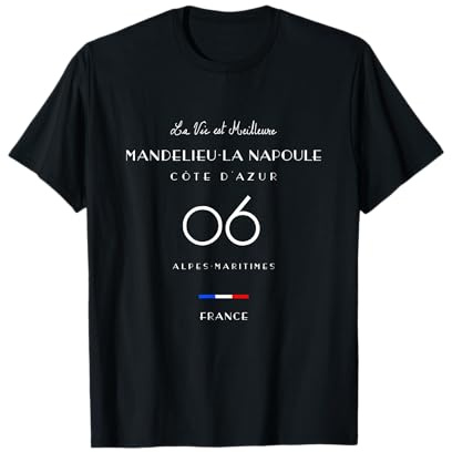 Mandelieu La Napoule 06 Alpes Maritimes Côte d'Azur Francia T-Shirt