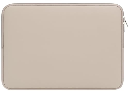 RAINYEAR Funda para portátil MacBook Air de 13 Pulgadas (M5, M4, M3, M2, M1; A3449, A3240, A3113, A2681, A2338, A2337) y Funda Protectora para MacBook Pro de 13,3 y 14 Pulgadas, Caqui | M4 A3240 M3 A3113 M2 A2681 M1 A2337 - Funda protectora para MacBook Pro de 13 pulgadas A2338, Notebook Chromebook y Surface