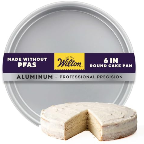 Wilton Performance Pans Backform, Ø 15 cm | Runde Kuchenform, Gleichmäßige Wärmeverteilung, Kuchenblech, Tortenform, Kuchenbackform