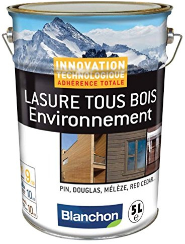 Lasure tous bois environnement - Blanchon - 5L - Chene Rustique