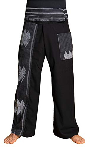 PANASIAM Fisherman Pants Beam, Black, XL