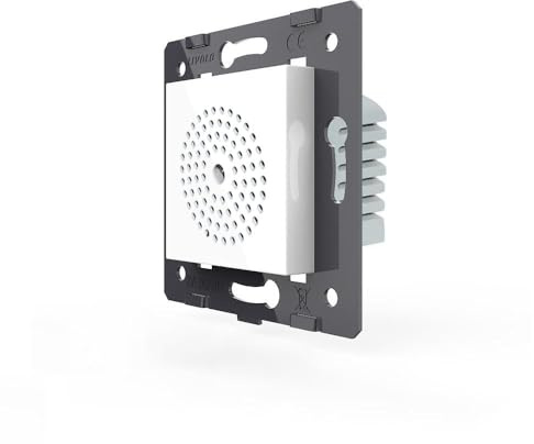 LIVOLO Einbau Akustik Sensor Geräuschesensor für DE Standard Unterputzdose Akustikschalter Unterputzmontage Präsenzmelder Erkennung Sicherheit Automatisch Licht einschalten XJY-QB-53