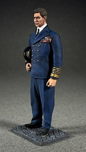 W. Britain #10139 Museum Collection British King George VI in Uniform, 1939-45 (Approx. 2.5 INCHES Tall)