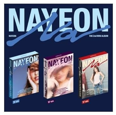 Dreamus NAYEON TWICE - NA 2nd Mini álbum + regalo de pedido anticipado + póster plegado (A ver, 1 póster plegado), JYPK1796