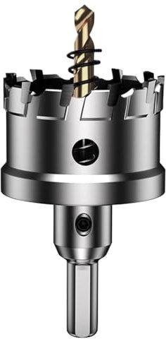 1 Uds. Cortador metalúrgico de sierra perforadora de Broca de Carburo TCT para broca de perforación de Metal de aleación de acero inoxidable, 25mm