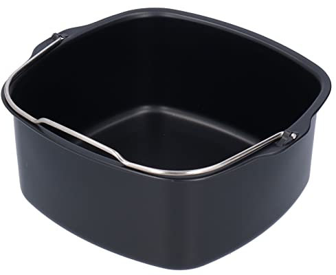 Molde Para Pasteles, Freidora De Aire Para Pasteles Y Pizzas, Molde Para Hornear, Freidora De Hierro, Molde Para Pasteles, Accesorios Para Freidora De Barril Para HD9925 HD9860 HD9905 01(22cm)