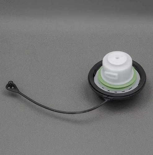 HTZSQ Auto Tankdeckel für Ford Fiesta Mk7,ABS Benzin Diesel Tankdeckel Tank Abdeckung Benzin Diesel Treibstoff Deckel Auto Ersatz Zubehör,Snap-on Type