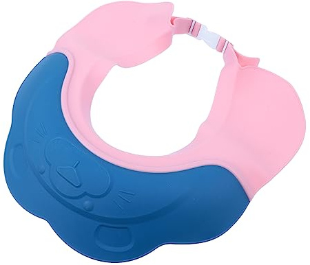 TOYANDONA Kids Shampoo Schutzmütze Für Mädchen Wasserdichter Badekappen-schutz Für Ohren Und Augen Für Dusche Ergonomisches Design Leicht Und Geeignet Für Mädchen
