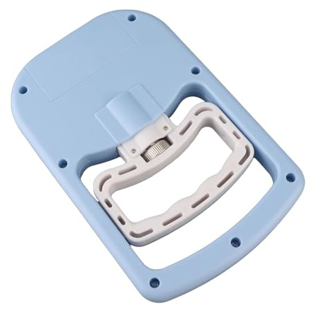 Generic Dinamometro Elettronico a Mano Tester di Forza di Presa da 180 Kg per Allenamento Fitness Maniglia Regolabile Allenatore di Forza di Presa Digitale per Atleti Professionisti Blu