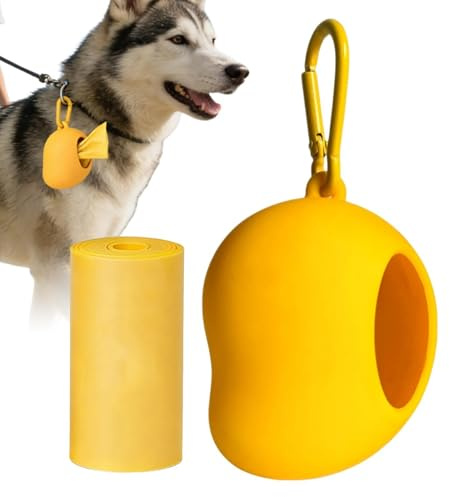 Distributeur de Sacs à Déjections Canines Support de Selles pour Chien en | Support pour Sacs à Crottes avec Pour Intérieur Extérieur Cour