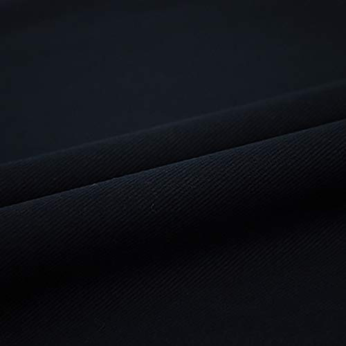 150 Cm Breiter Denim-Stoff Aus 100% Baumwolle Leichte Und Strapazierfähige Jeansjacke Jeansrock Jeans Casual Wear Bag Patchwork-Stoffkissen Home Decoration, Geeignet Zum Nähen DIY, Ver(Color:schwarz)