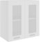 vidaXL Armario de Cocina Muebles Mobiliario Duradero Mesa de Trabajo Almacenamiento Cuencos Platos Ollas Alacena de Contrachapada Blanco 60x31x60 cm