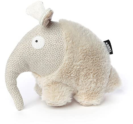 SIGIKID 39599 Antsy Pantsy BeastsTown Ameisenbär für Mädchen Jungen und Erwachsene Kuscheltier empfohlen ab 2 Jahren Cremeweiß/Ameisenbär