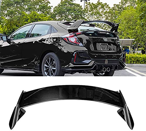 Spoiler posteriore per auto per Hon-da Civic 2016-2021, spoiler alettone ABS da corsa spoiler alettone posteriore decorazione paraurti spoiler