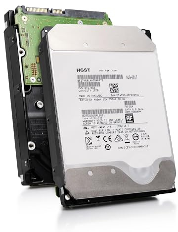Hitachi HGST WD Ultrastar DC HC510 10TB 7200RPM SATA 6Gb/s 3.5-inch SED Hard Drive - HUH721010ALE601 (0F27605) (Renewed)