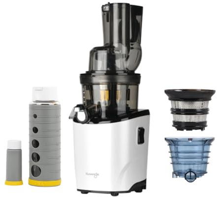 Kuvings|Extracteur de jus REVO830 + kit sorbet smoothie + gourde sous vide | Blanc