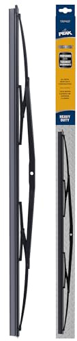 PEAK Transport Heavy Duty Windshield Wiper Blade, Durable Metal Wiper Blade Replacement for Class 6-8 Trucks, Class A RV's, and Transit Buses with Saddle Wiper Arm and 40 Wide Saddle Blade