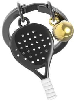 METALMORPHOSE - Porte-clés Métal 3D Padel - Passion Sport, Cadeau Homme, Cadeau Femme