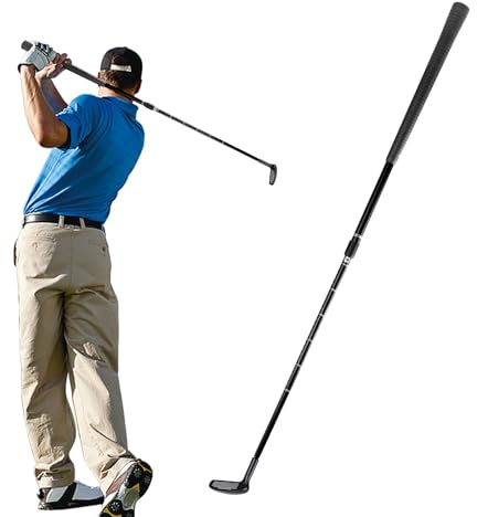 Lambo Wedge, mazza da golf, chip da golf, antiscivolo, con gambo telescopico, mazza da golf, robusta mazza da golf con putterschaft in lega di zinco per principianti