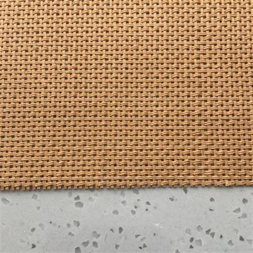 Retro basgitarr högtalare näthögtalare dammduk stereo gallerfilter HIFI ljud dammtät duk (storlek: L 0,5 m B 1,5 m, färg: gul)