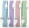 iPhone Charger Cable 4Pack 6FT [MFi Certified] USB A to Lightning Cable Nylon Braided i Phone Fast Charging Cord Long i Phone Charger for iPhone 14 13 12 11 Pro/Pro Max/Plus/mini/X/XR/XS/SE/8/7/6/6S