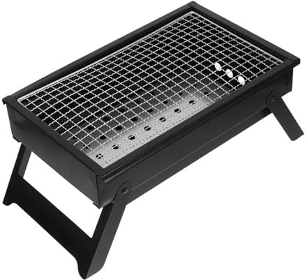 OFFSCH Gril Barbecue Portable Gril De Camping Avec Boîte à Amovible Pour Picnics Et Repas Plein Air Convient Pour Personnes