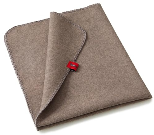 ASK THE FOX Baby – Decke – feuerfeste Kuscheldecke aus 100% PyroTex – weich, antibakteriell & Oeko-Tex Zertifiziert – Schutz & Geborgenheit – Feuerschutzdecke Feuerdecke Grey-Sparkeling