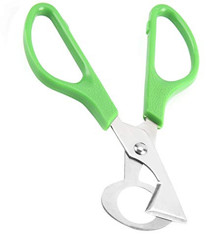 Egg Cutter, Portable Quail Egg Scissors Opener Kitchen Tool with Unique Design, Save Time for Cooking Lovers, Stainless Steel Kitchen Egg Scissors