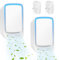 Air Purifier for Bedroom Home, 2 Pack Plug In Negative Ion Air Purifier, Portable Quiet Ioniser for Smokers, Reduces Odours from Pets/Toilet/Dust/Office/Home/Room (2)