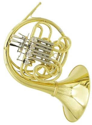 Waldhorn Anfängerinstrument Geeignet Für Anfänger B Flat Single Row Double Three Key Four Instrument F Spielen(3)