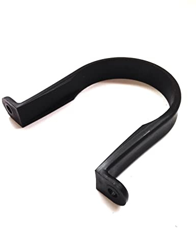 Lösungsmittel Schweißen 50 mm Abwasser Rohr-Clip – Schwarz – 10 Stück