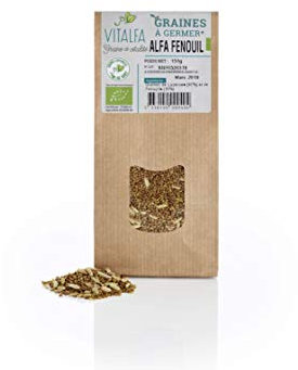 Graines à Germer d'Alfa Fenouil BIO - 150g - Vitalfa