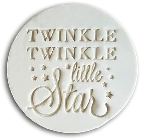 Twinkle Twinkle Little Star Keksstempel, Fondant