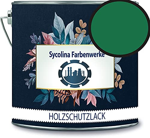 Sycolina - Vernice protettiva per legno, resistente alle intemperie, protezione a lungo termine, protezione dalle intemperie RAL 6029, verde menta, colore Sycolina