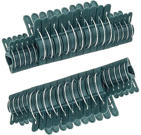 Fabulouz 20PCS Adjustable Plant Support Clips (2 Sizes) – Reusable Garden Ties for Tomato, Vegetable & Climbing Plants, Weatherproof, Durable, Easy for Indoor & Outdoor Use – Gardening Gift Idea