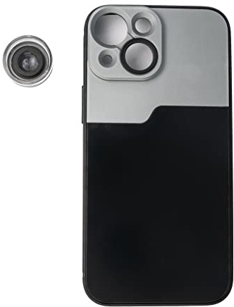 SYSTEM-S Lentille Macro 30x Microscope avec étui Noir pour iPhone 13 Mini