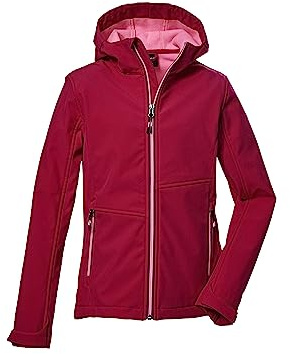 Killtec Flicka Kow 168 Grls Sftshll Jcke Softshelljacka med huva/utomhusjacka är vattenavvisande